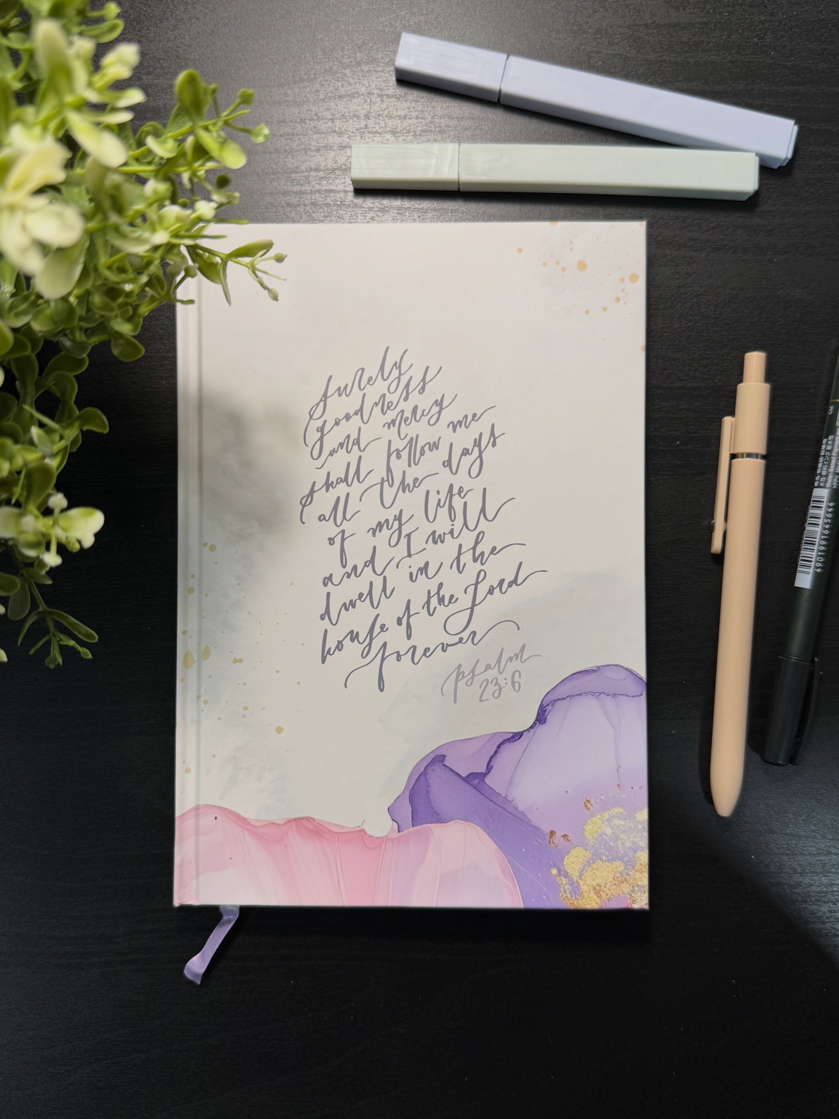 Shiny Florals Hardcover Journal