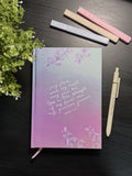 Purple Sky Hardcover Notebook