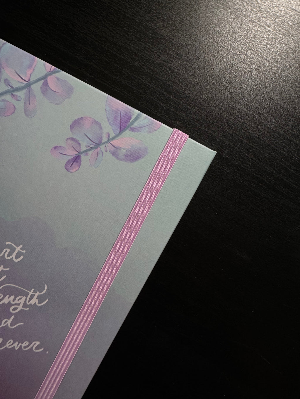 Purple Sky Hardcover Notebook