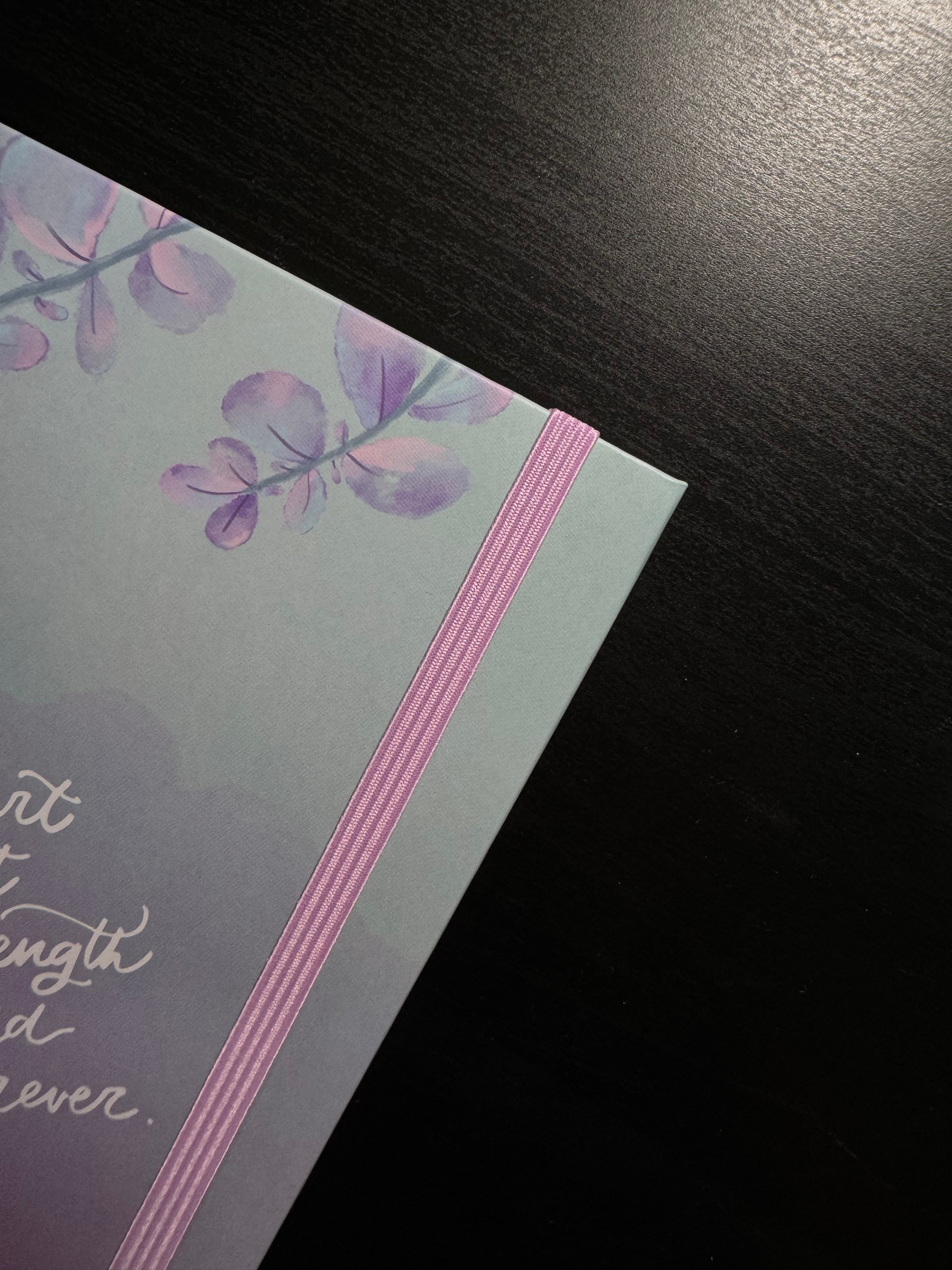 Purple Sky Hardcover Notebook