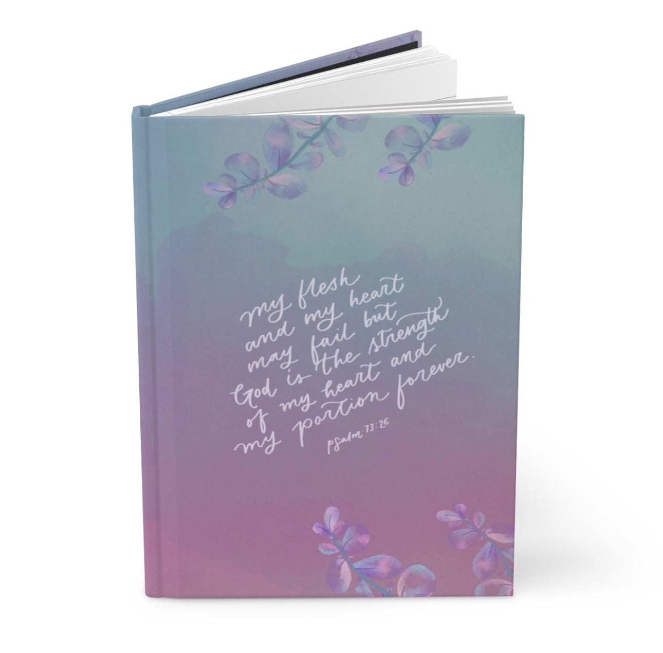 Purple Sky Hardcover Notebook