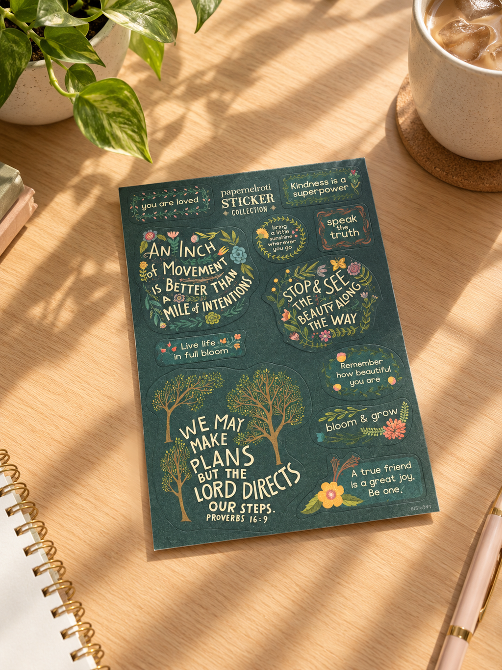 My Journal & Garden Set Sticker Collection by Papemelroti