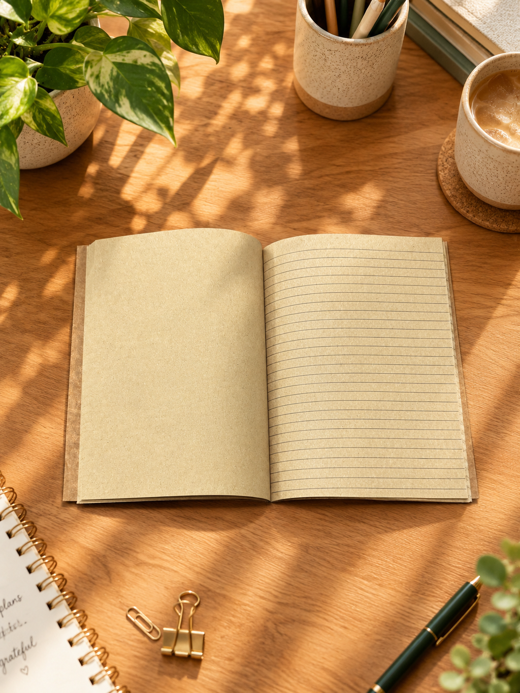 Soft Cover Bible Verse Notebook by Papemelroti